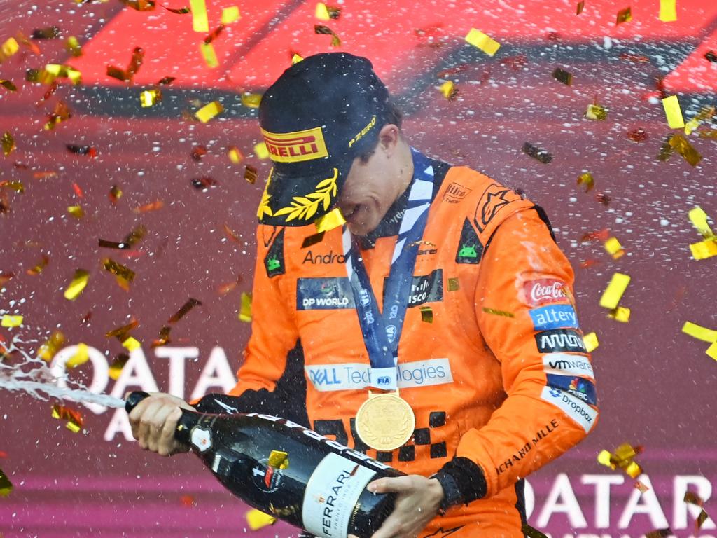 Oscar Piastri won the Azerbaijan Grand Prix. Picture: Getty Images