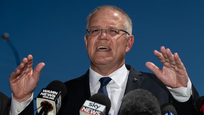 Prime Minister Scott Morrison (AAP Image/Richard Wainwright)