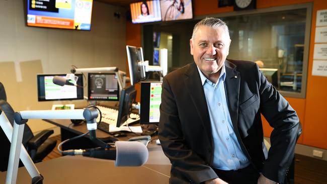 2GB talk back radio host Ray Hadley has maintained his dominance in the mornings. Picture Renee Nowytarger