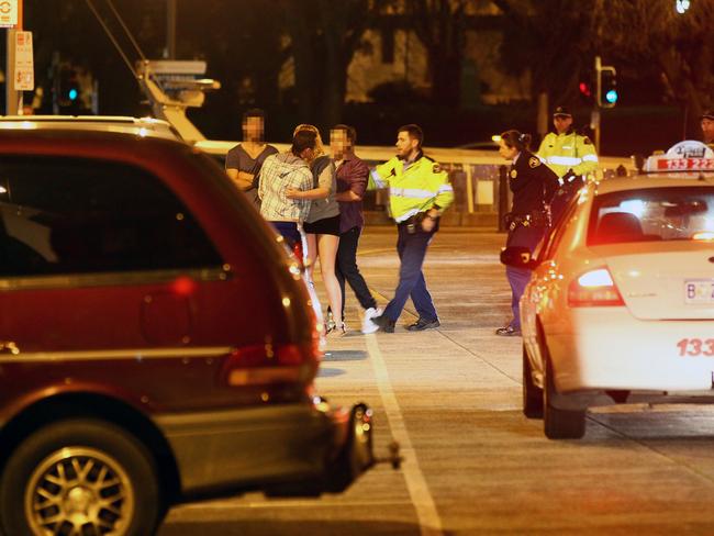 TOUGH: Police are overloaded at night in Hobart.