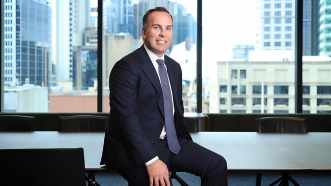 22/6/21: Todd Barlow, Washington H. Soul Pattinson managing director at their Sydney offices. John Feder/The Australian.