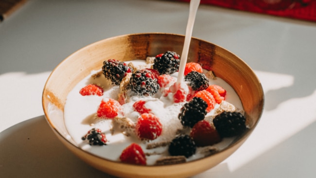 Milk should never be consumed after the used-by date. Image: Getty