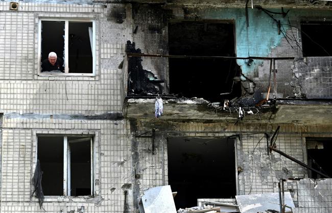 Russian air strikes have battered Ukraine for two straight nights