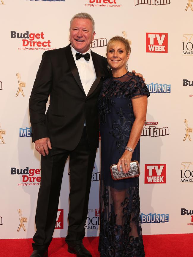 Scott and Ann Cam on the red carpet at the 2015 Logie Awards at Crown Casino in Melbourne. Picture: Julie Kiriacoudis