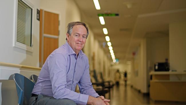 Adjunct Professor John Mendoza at the Royal Adelaide Hospital last year in his recent role as Central Adelaide Local Health Network Executive Director of Mental Health and Prison Health. Picture: Tom Huntley