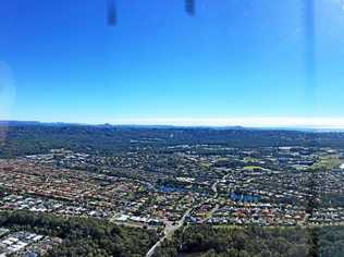 Sunshine Coast from the air. Picture: Erle Levey