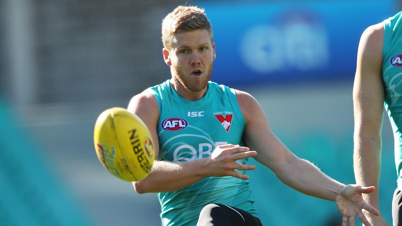 Dan Hannebery is set to leave the Sydney Swans. Picture: Phil Hillyard