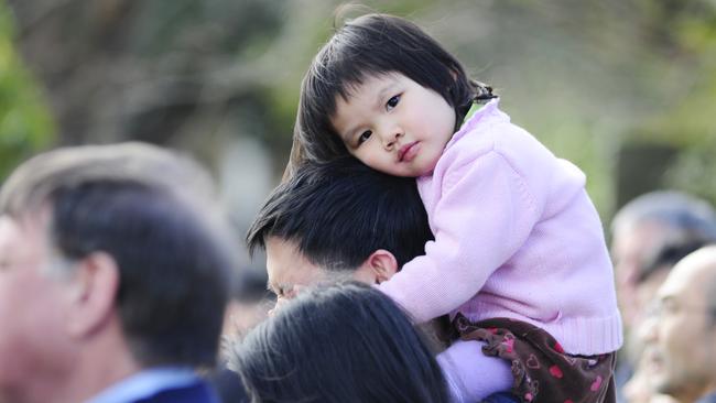 It’s part of the Chinese culture to buy a home before starting a family. Picture: News Corp