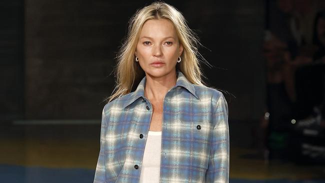 Kate Moss has opened up about her career, life and style as she is named the new face of Anine Bing. Picture: Getty Images