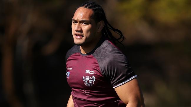 Taupau has no plans to leave Brookvale. Photo: Phil Hillyard