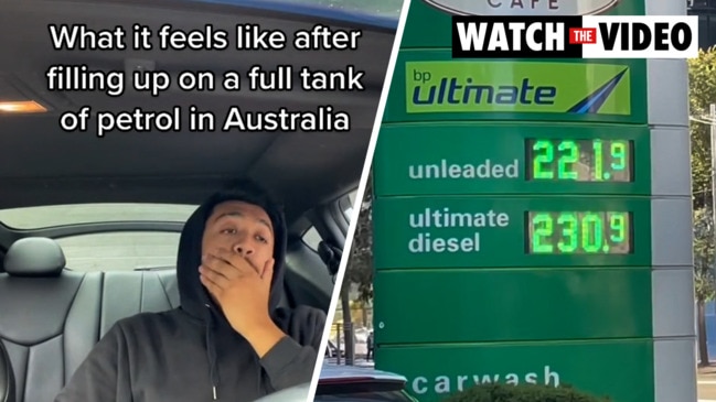 Australians react to rising petrol prices: 'I feel violated'