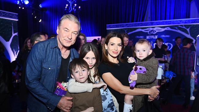 Alec Baldwin says wife Hilaria was traumatised by the Rust court case. Picture: Getty Images for Netflix