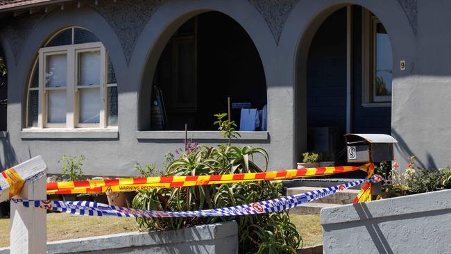 Jordan Shanks’ Bondi home was damaged in the attack. Picture: NewsWire/David Swift.