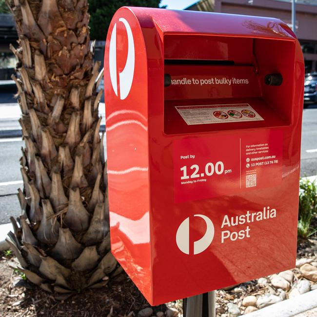 Australia Post knows the postal service is in trouble too. Picture: NCA NewsWire/Christian Gilles