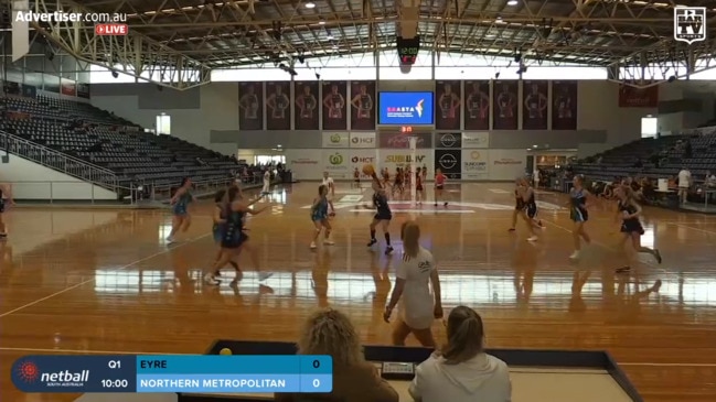 Replay: Netball SA Academy Games- Eyre vs Northern Metropolitan (Div 2)