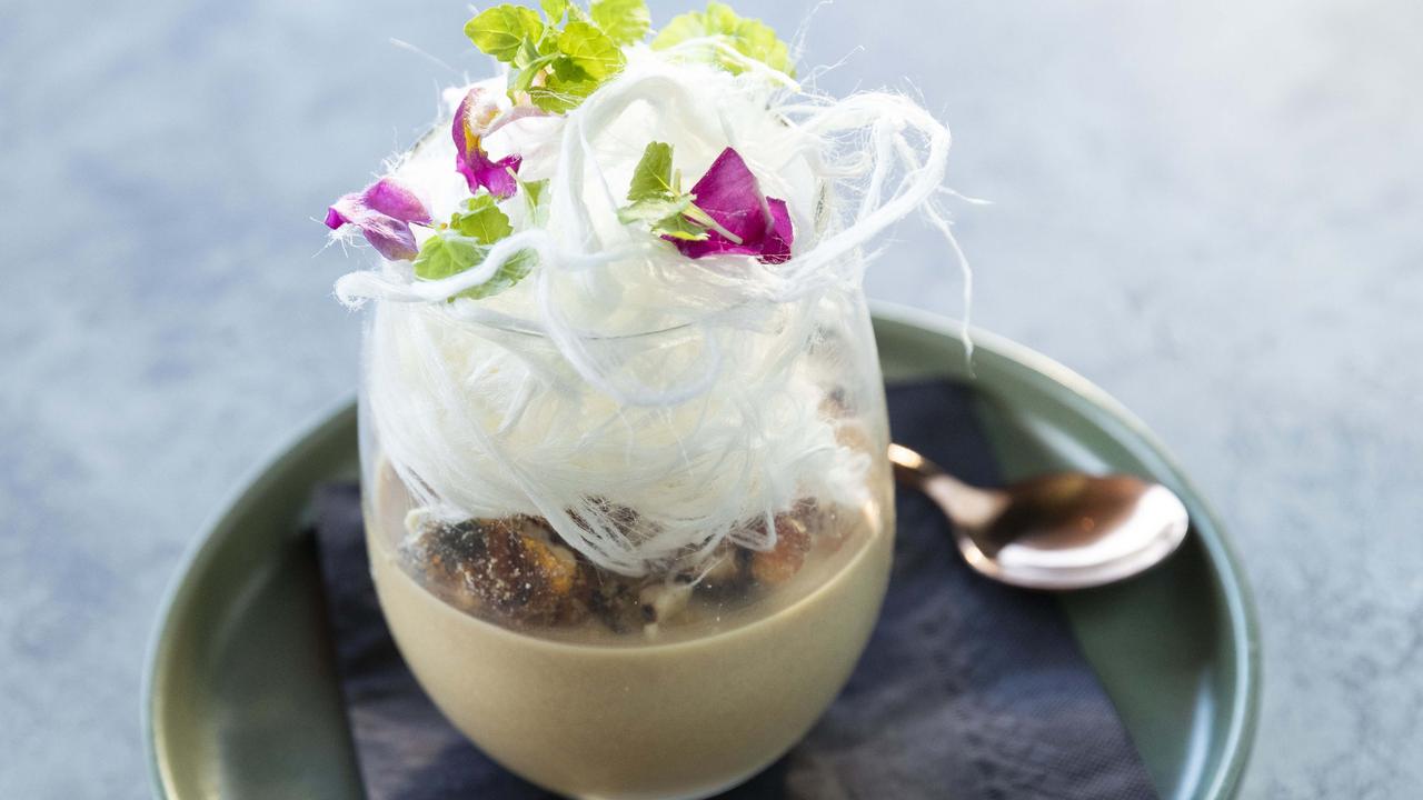 Sweet treat: Oh Boy,‘s coffee panna cotta. Pic Mark Cranitch.