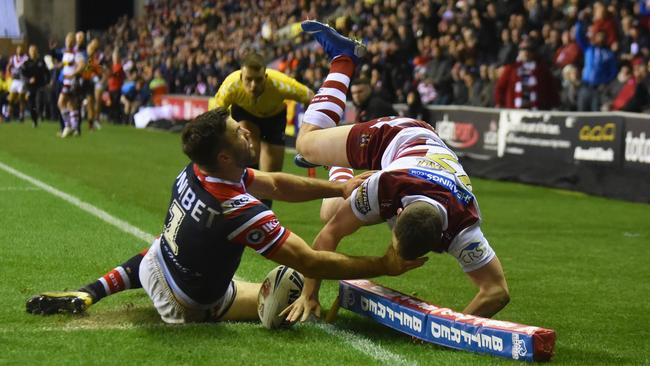 Wigan were made to work for every inch. Photo by Nathan Stirk/Getty Images.