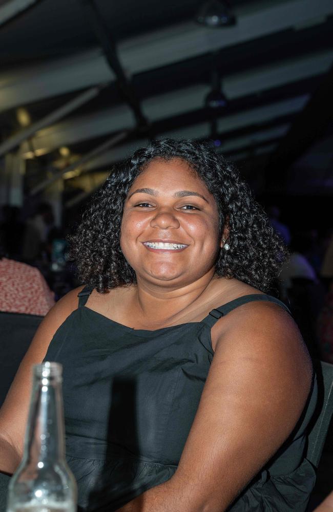 Darwin Buffettes star and women’s best and fairest winner Molly Althouse at the 2022-23 NTFL Nichols Medal night. Picture: Pema Tamang Pakhrin