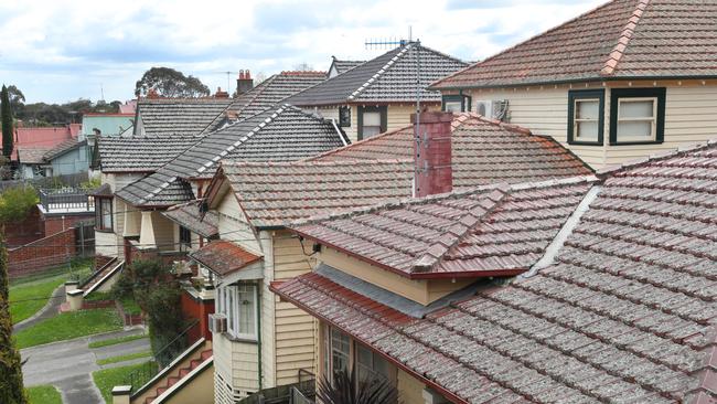 The worst area for distressed property sales is inner city Melbourne. Picture: David Crosling/ NewsWire