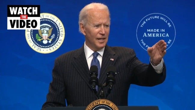 Biden defies aides at end of media conference