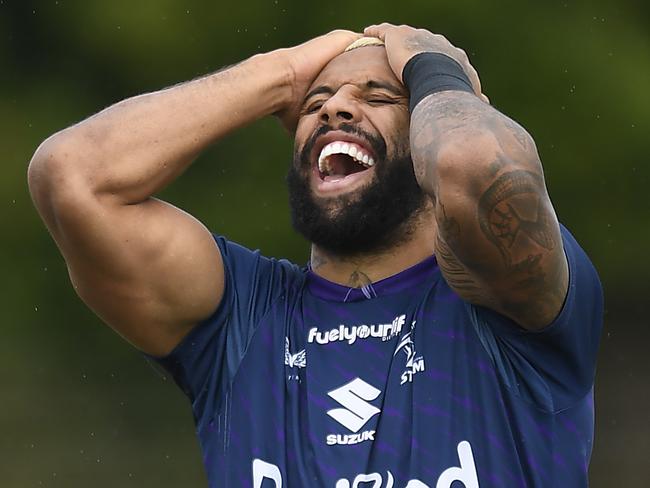 Melbourne Storm winger Josh Addo-Carr. Picture: Getty Images