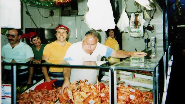 Preston Seafoods was in the Christmas spirit at Preston Market.