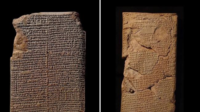 Newly translated Old Babylonian prophecy texts. Picture: British Museum