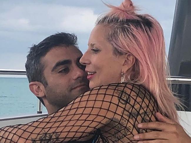 Lady Gaga shows off her new boyfriend