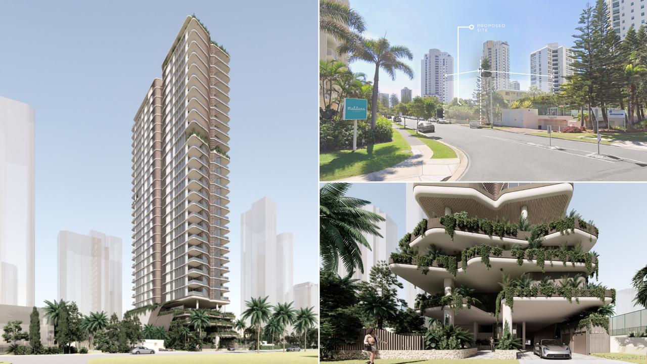 First look: Giant Main Beach tower to rise between two tennis courts