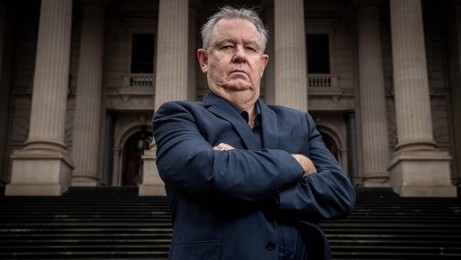 Ian Cook will run against Premier Daniel Andrews in the seat of Mulgrave at the 2022 state election. Picture: Jake Nowakowski