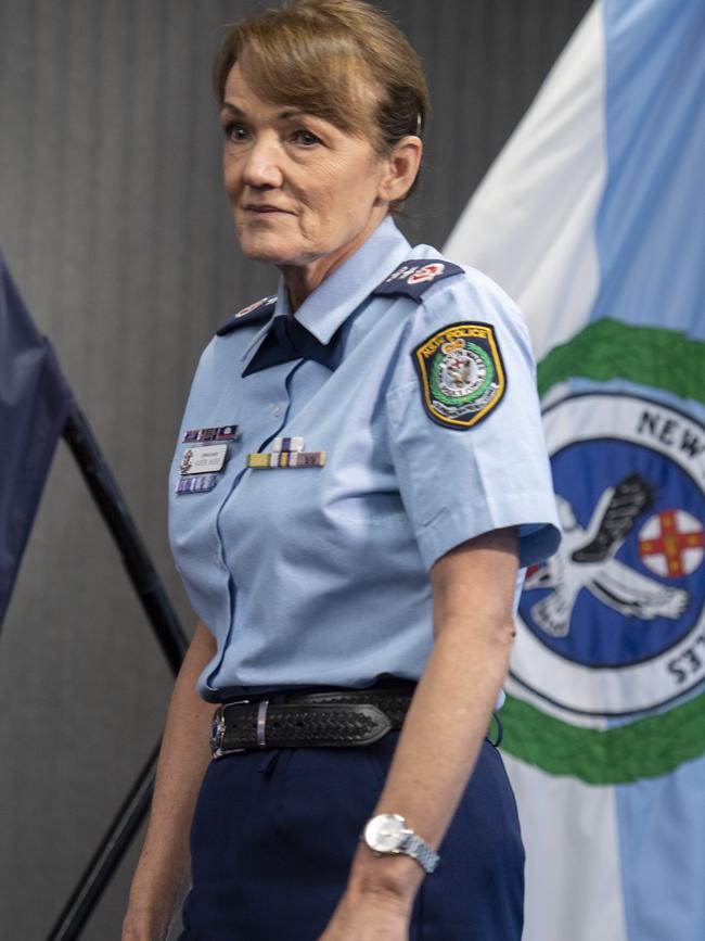 NSW Police Commissioner Karen Webb. Picture: NewsWire / Monique Harmer