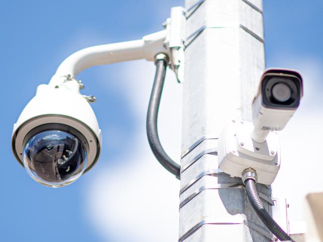 Generic imagery of Darwin City. Police CCTV in Darwin City.Picture: Che Chorley