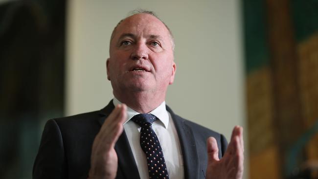 Mr Joyce faces continued infighting within the National Party. Picture: Newswire/Gary Ramage