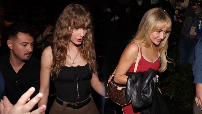 Taylor Swift spotted in Sydney with Sabrina Carpenter