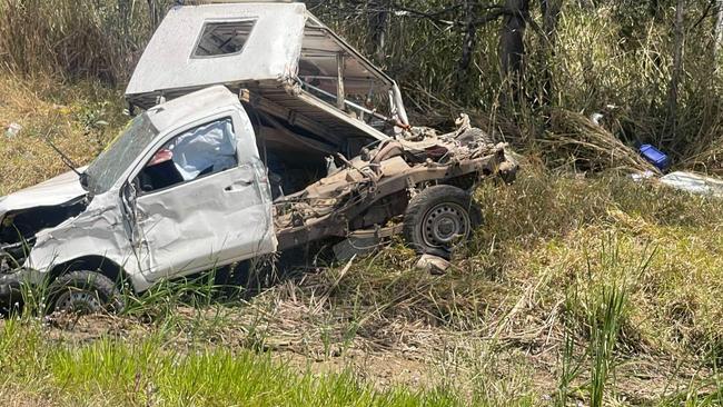 A teenager has been charged after a two-vehicle crash in Glenorchy on Monday involving an allegedly stolen Ergon ute.