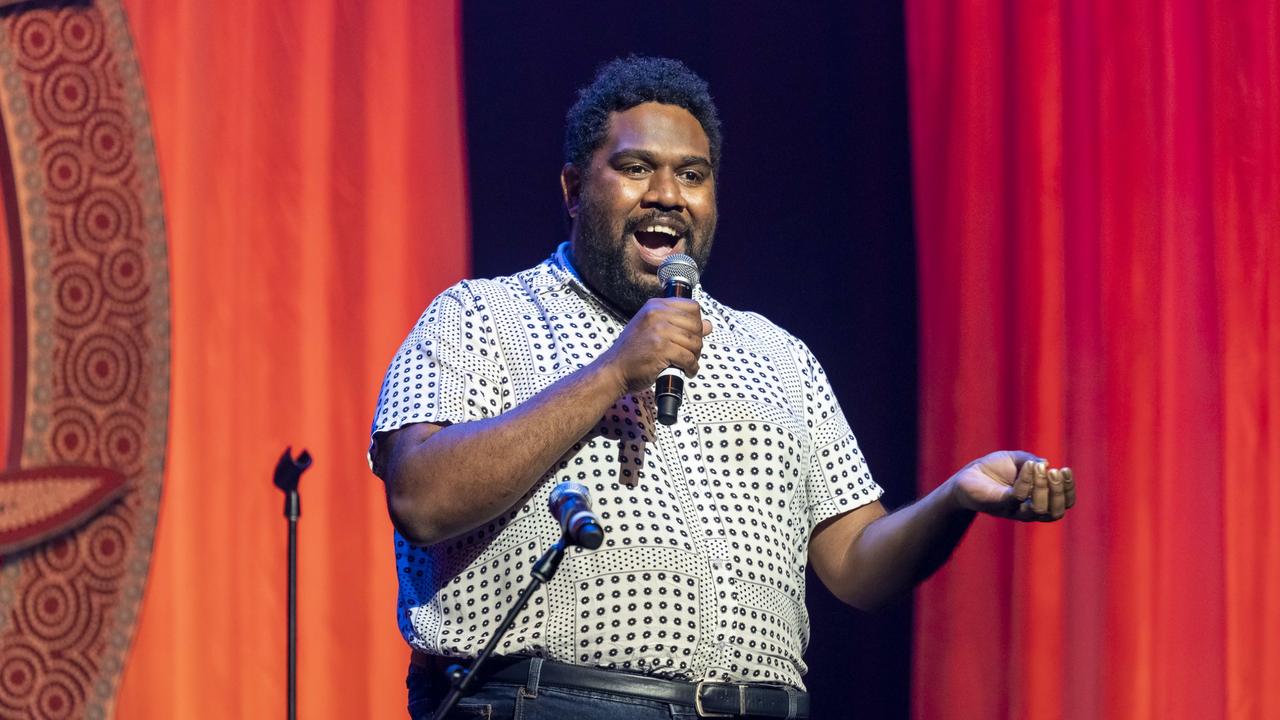 Torres Strait comedian Jay Wymarra will host the International Melbourne Comedy Festival RAW Comedy, Cairns Heat at Macalister Brewing Co. on March 1. Photo: Supplied.