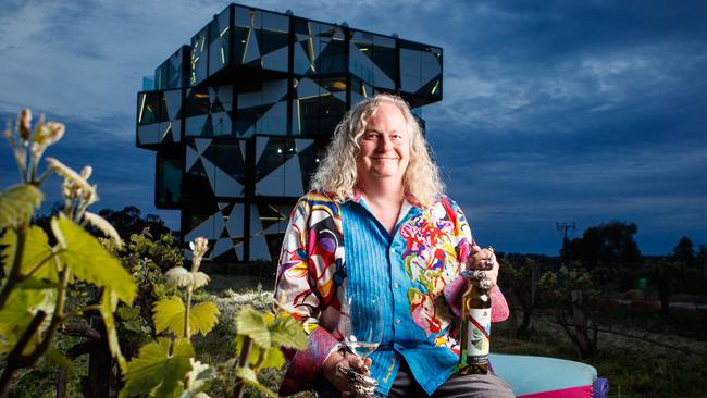 Chester Osborn at d'Arenberg Cube, which is about to celebrate its fifth anniversary. Picture: Matt Turner