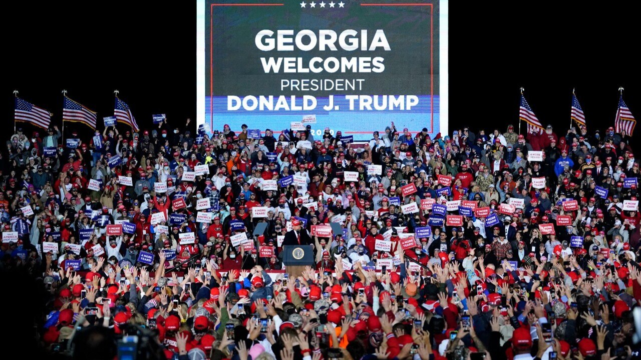 The size of President Trump's rallies 'are amazing'