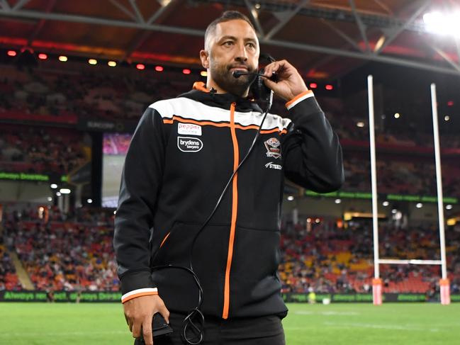 A Benji Marshall pre-season reality check has fans excited about Wests Tigers. Picture: NRL Photos