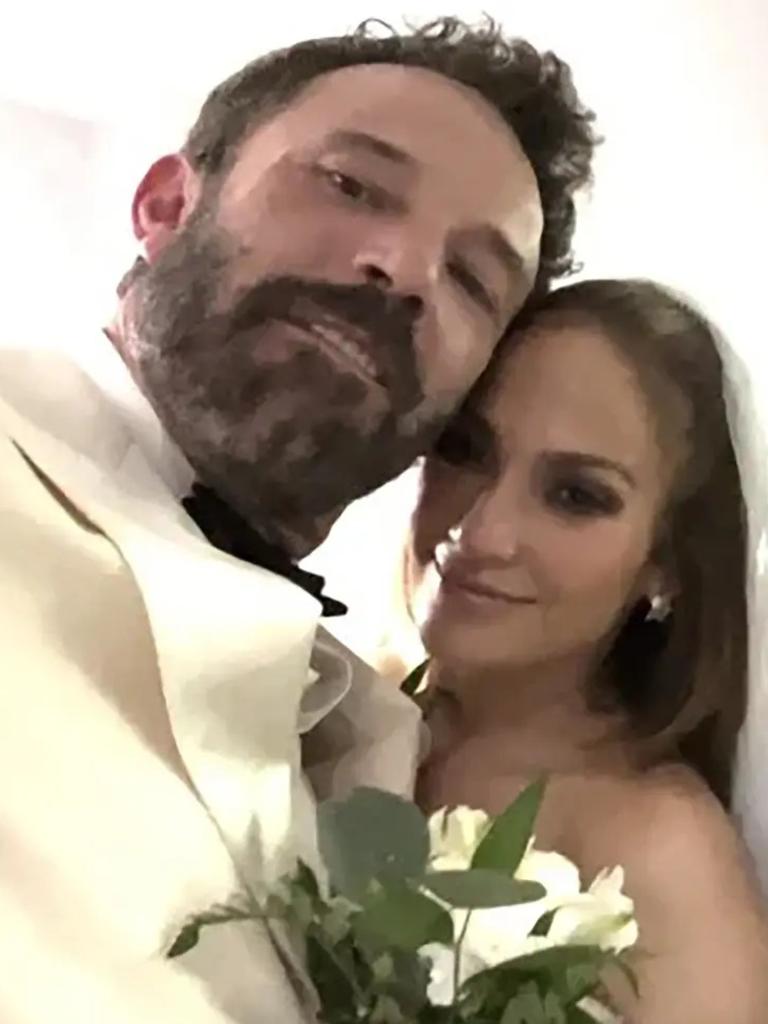 The pair got married in July 2022. Picture: jlo/Instagram