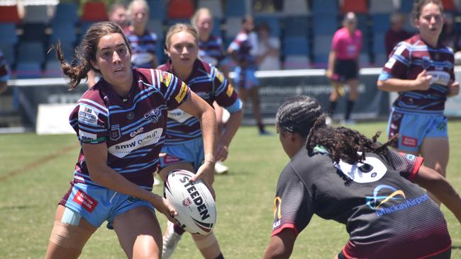 CQ Capras under-17 footy sensation Caydence Fouracre.