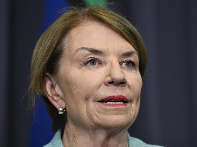 Anna Bligh said Aussies are using “less and less cash”. Picture: NewsWire / Martin Ollman