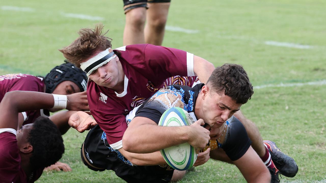 AIC First XV rugby Iona College vs. St Peters, Indooroopilly. Picture: Liam Kidston