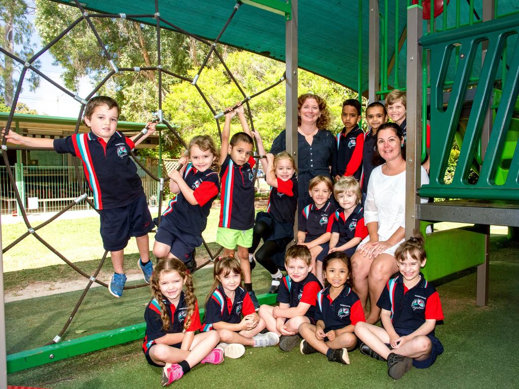My First Year 2022: Harristown State Primary School. Prep: Turtles. Teachers; Miss Carlie McLaughlin and Miss Deanna Karaka. March 2022 Picture: Bev Lacey