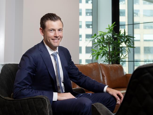 MELBOURNE AUSTRALIA - Newswire Photos NOVEMBER 1ST 2023 : Kieran Moore, partner and portfolio manager at Munro Partners, ahead of the Sohn Hearts & Minds conference. PICTURE : NCA Newswire / Nicki Connolly