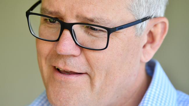 Few people believe the Coalition can win the next election, but Scott Morrison should concentrate on saving the furniture. Picture: Joel Carrett/AAP