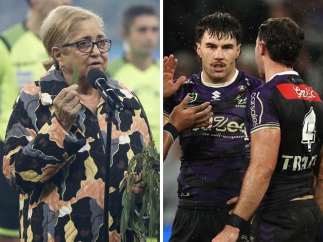 The Melbourne Storm Welcome to Country.