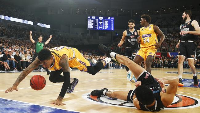 Jae'Sean Tate takes a tumble as the Kings hit rock bottom.