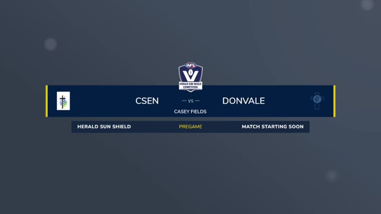 Replay: CSEN v Donvale Christian College - Herald Sun Shield Division 2 senior boys Pool A