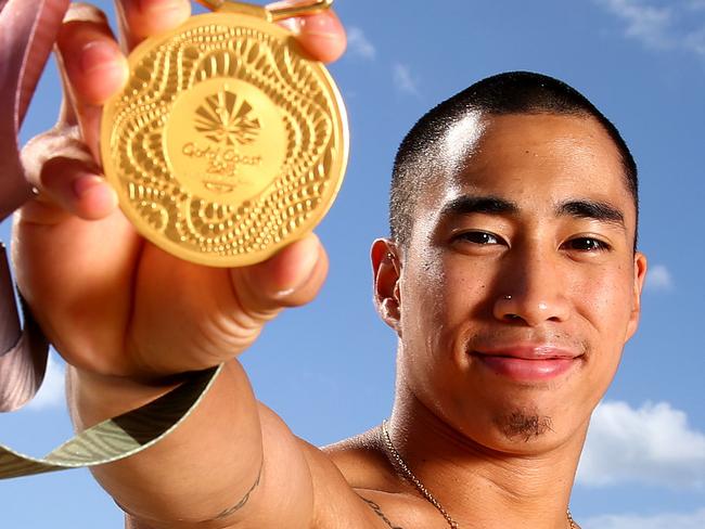 Christopher Remkes wins Commonwealth Games gold after overcoming incredible odds as an orphan from the Philippines. Pics Adam Head